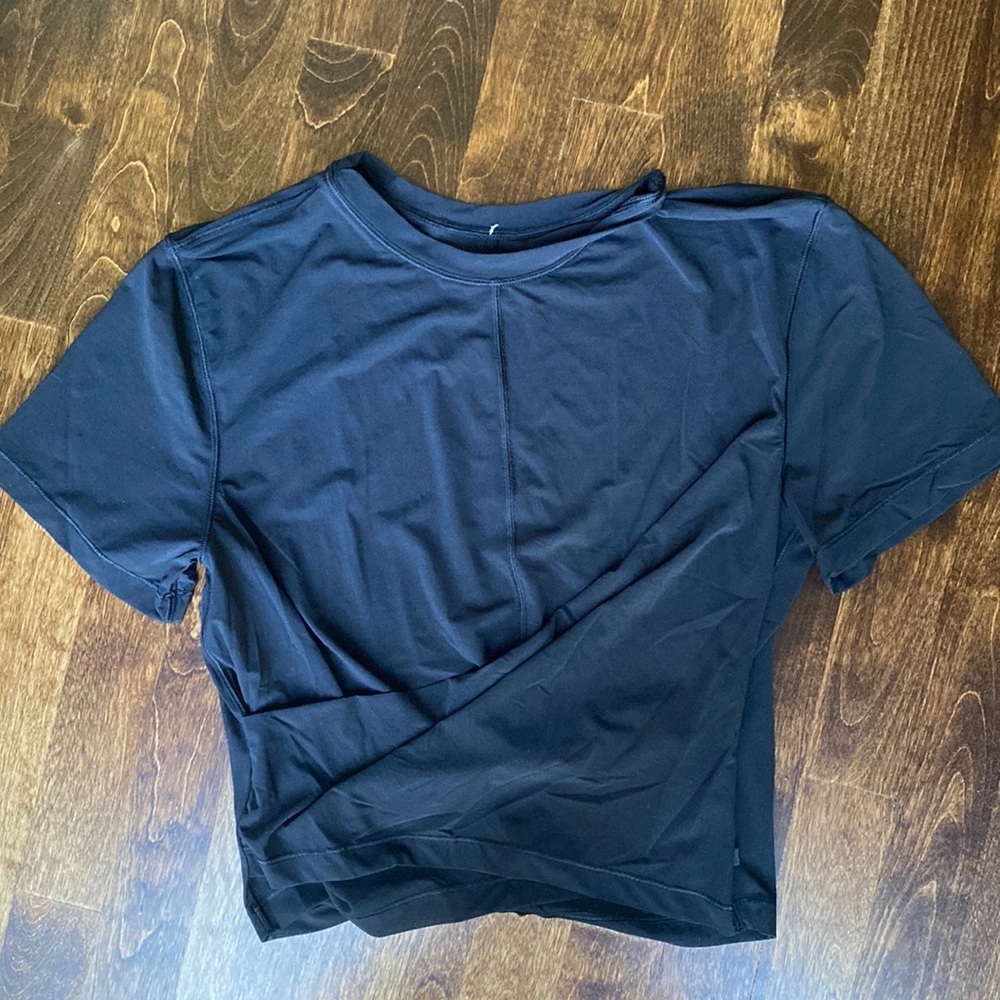 Lululemon Reversible Mesh Yoga Top Black